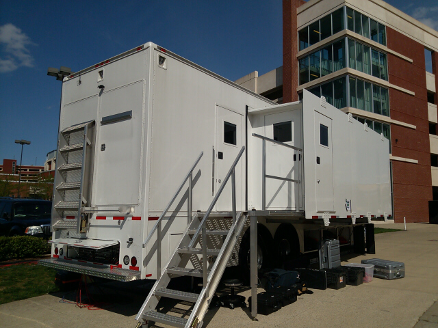 Rear side view